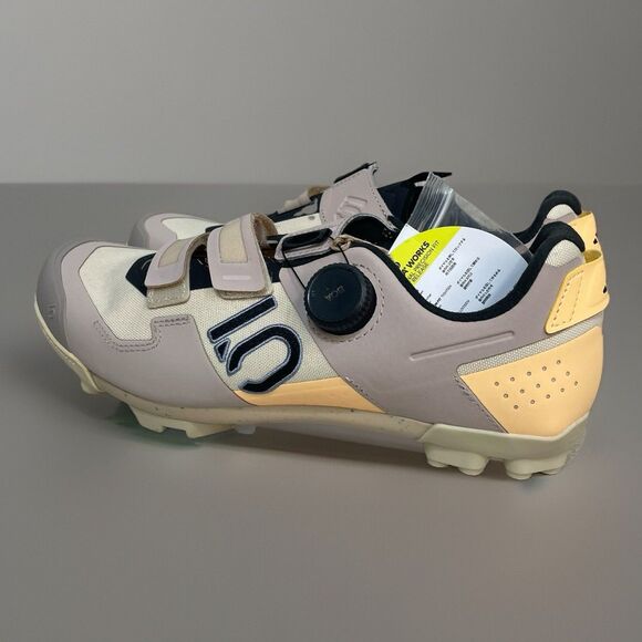 Adidas Five Ten 5.10 Kestrel BOA Women's 7.5 Mountain Bike Beige Purple HQ6032 - Picture 8 of 8